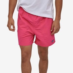 men’s ultra pink patagonia shorts